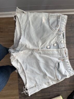 wild fable Light Wash Distressed Jean Shorts